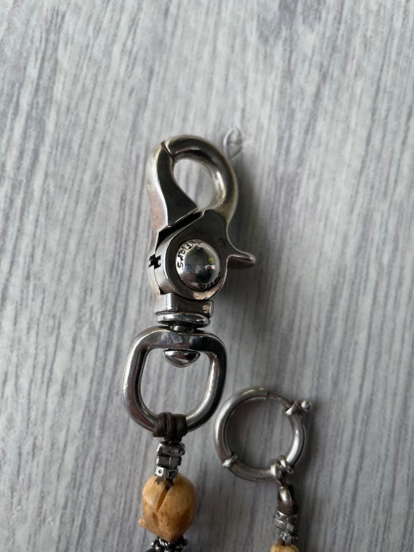 ジョニーデップ 愛用　セリーデフレール　パイレーツキーチェーン