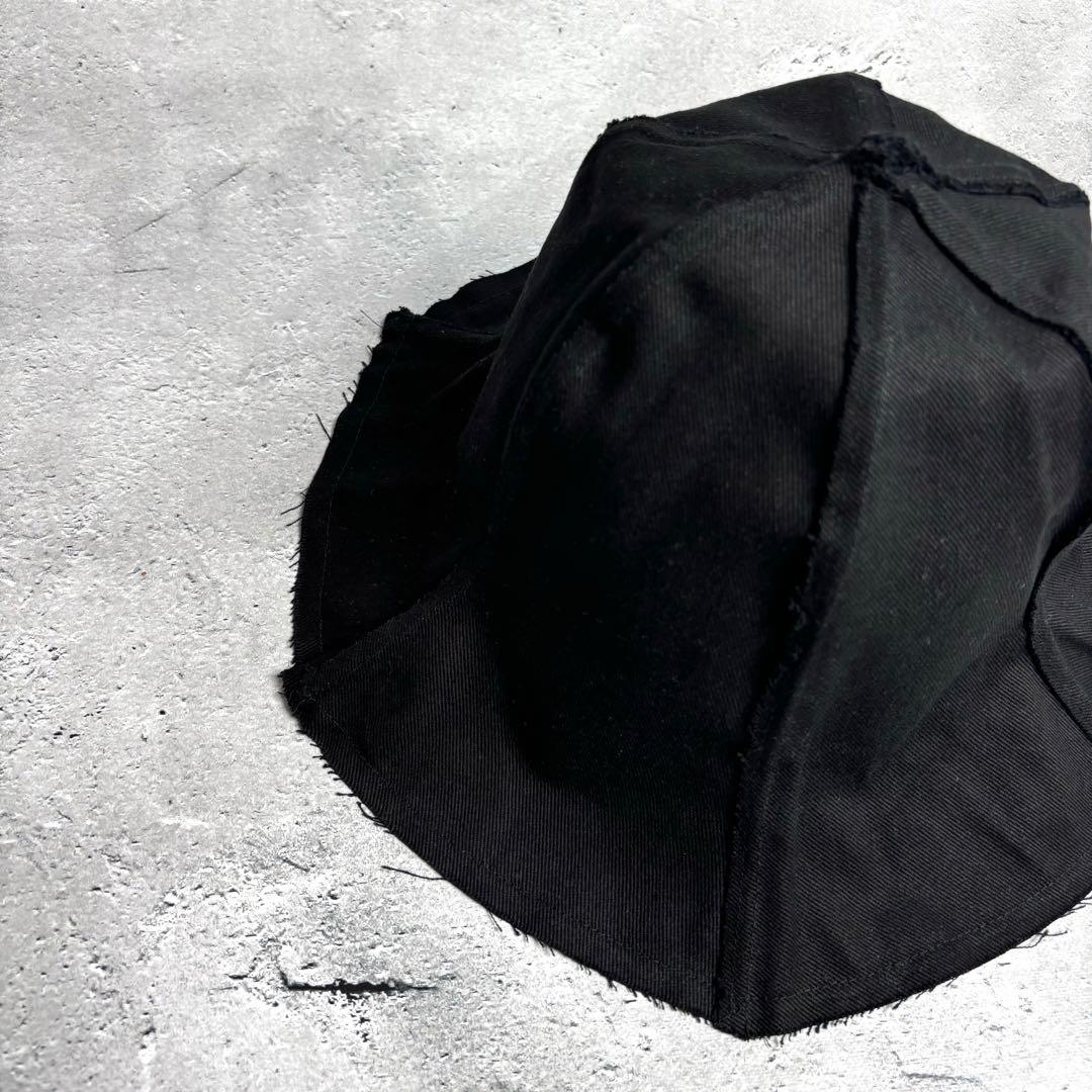 【新品未使用】PERVERZE｜Twill Cut Hat（BLK　日本製