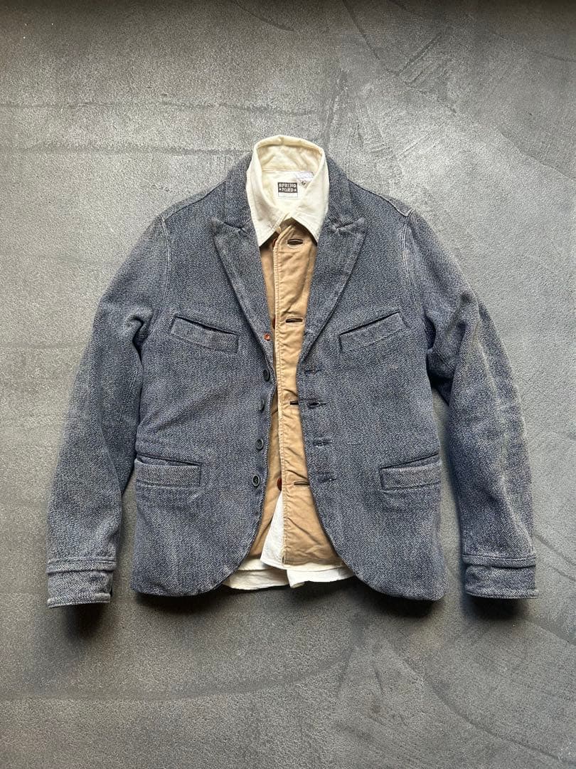 vintage KAPlTAL コットン織ジャケット　キャピタル