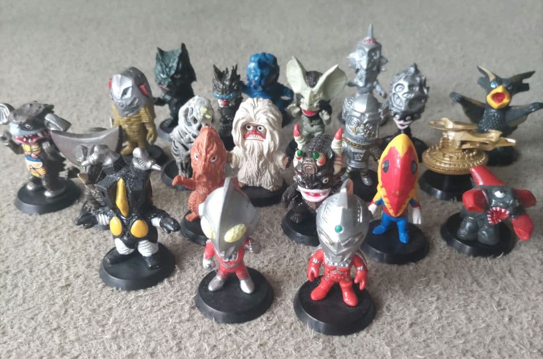 d*3様 特撮ヒーローズ 21体 ウルトラマン ウルトラセブン ウルトラ怪獣 フ