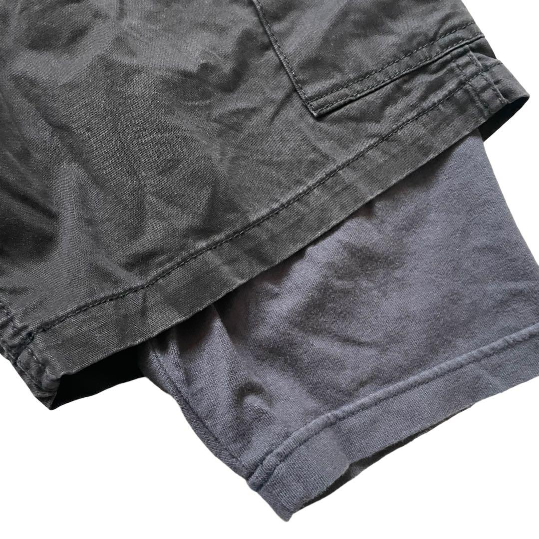 【希少デザイン！】SWAGGER スワッガー ハーフパンツ レイヤード スパッツ