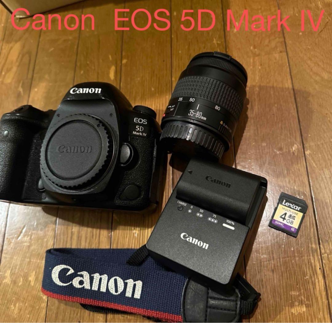 デジタルカメラ Canon EOS 5D Mark IV /EF 35-80mm1:4.-5.6