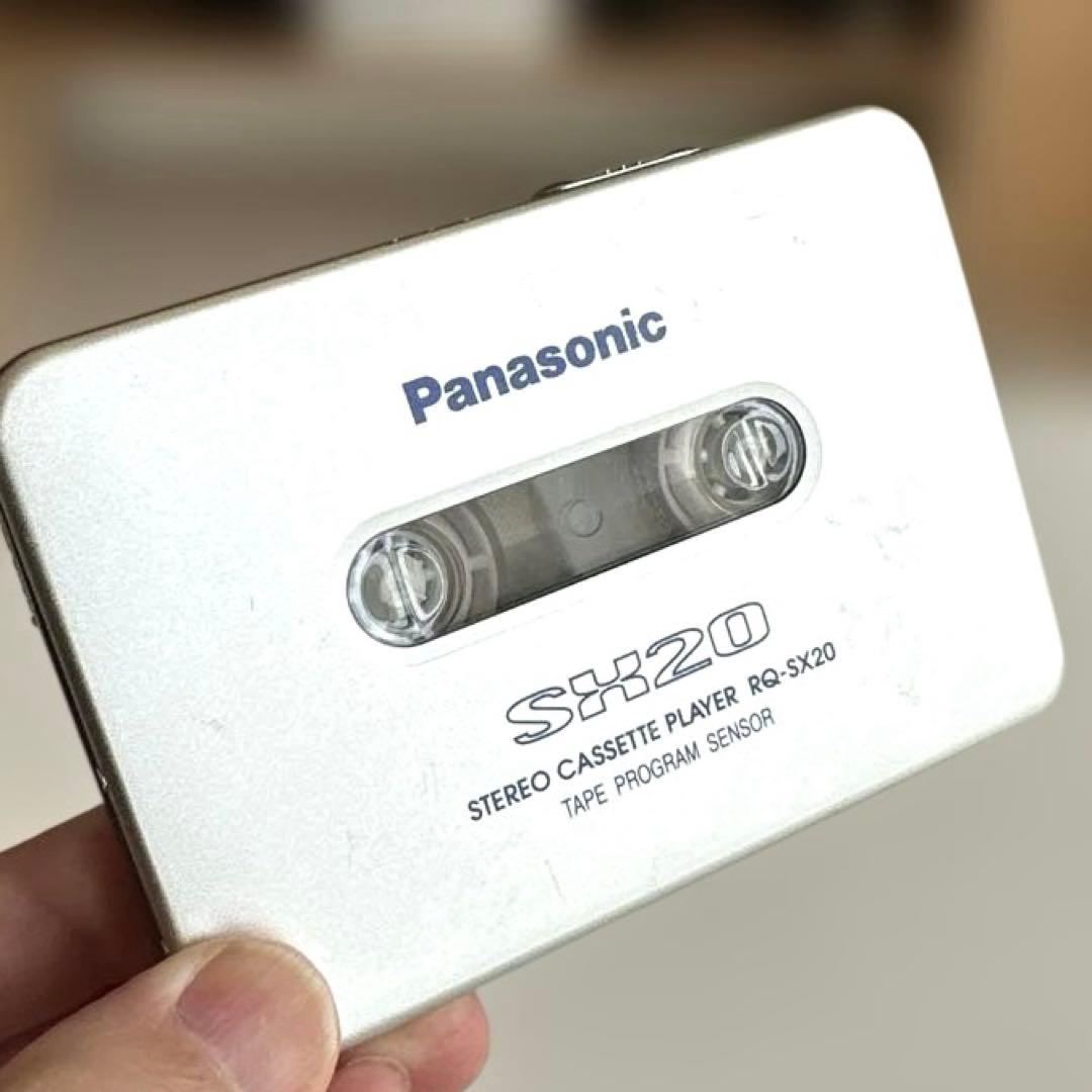 【美品DE修復品】Panasonic カセットプレーヤー RQ-SX20