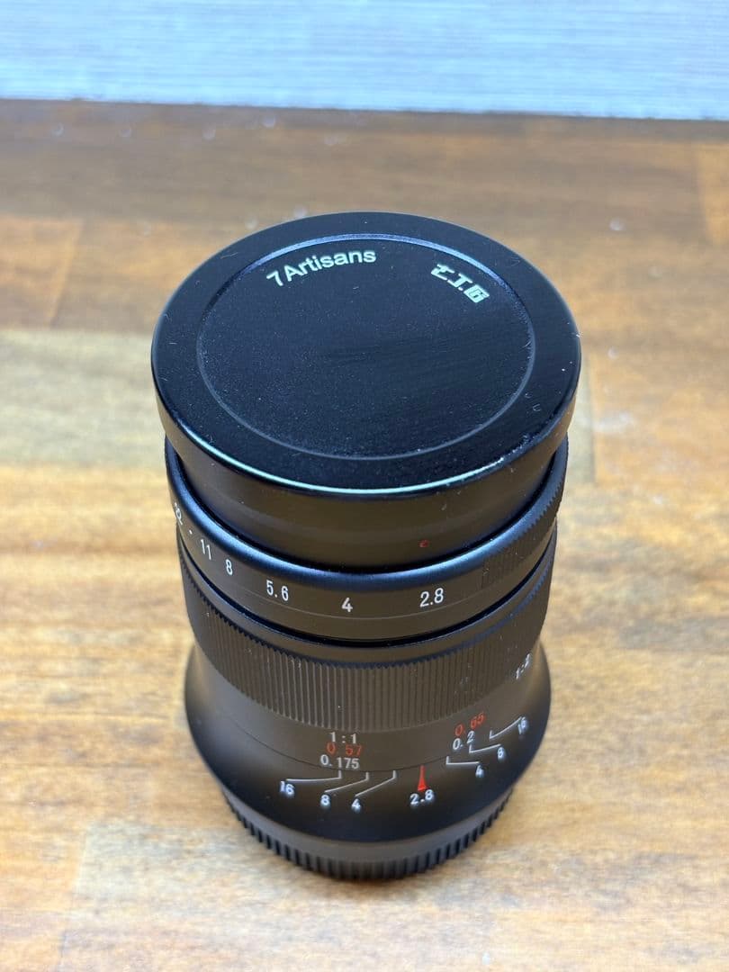 7Artisans 60mm f/2.8 レンズ　xマウント