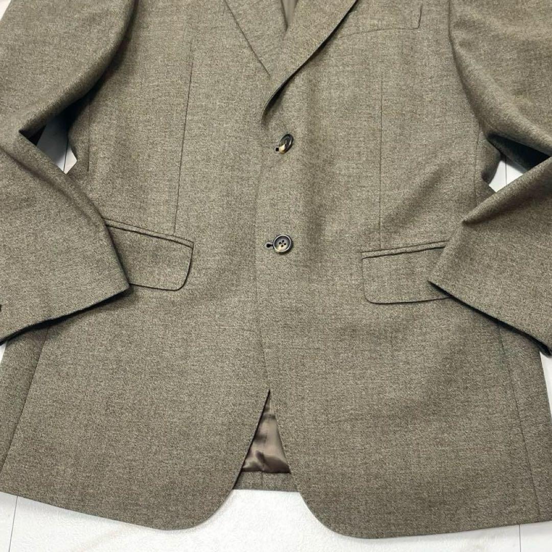 ポールスミス★コレクション ゼニア スーツ セットアップ ウール カーキ 総裏地