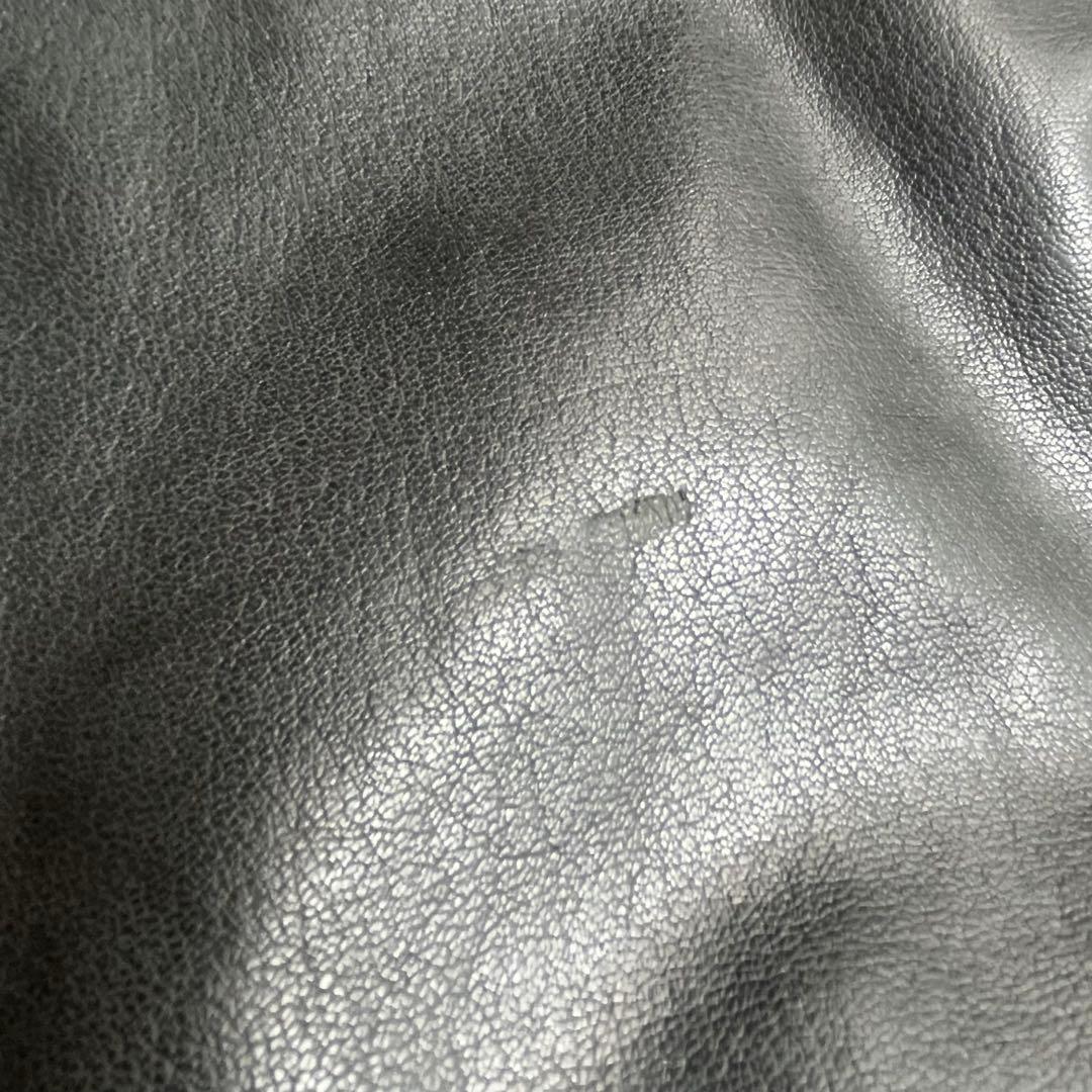 FALORNI ファロルニ レザー ボストンバッグ ブラック