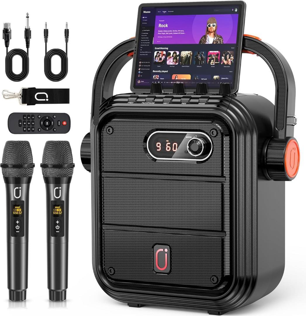 【M2310-152-117】ワイヤレスマイク付スピーカーセット JYX66