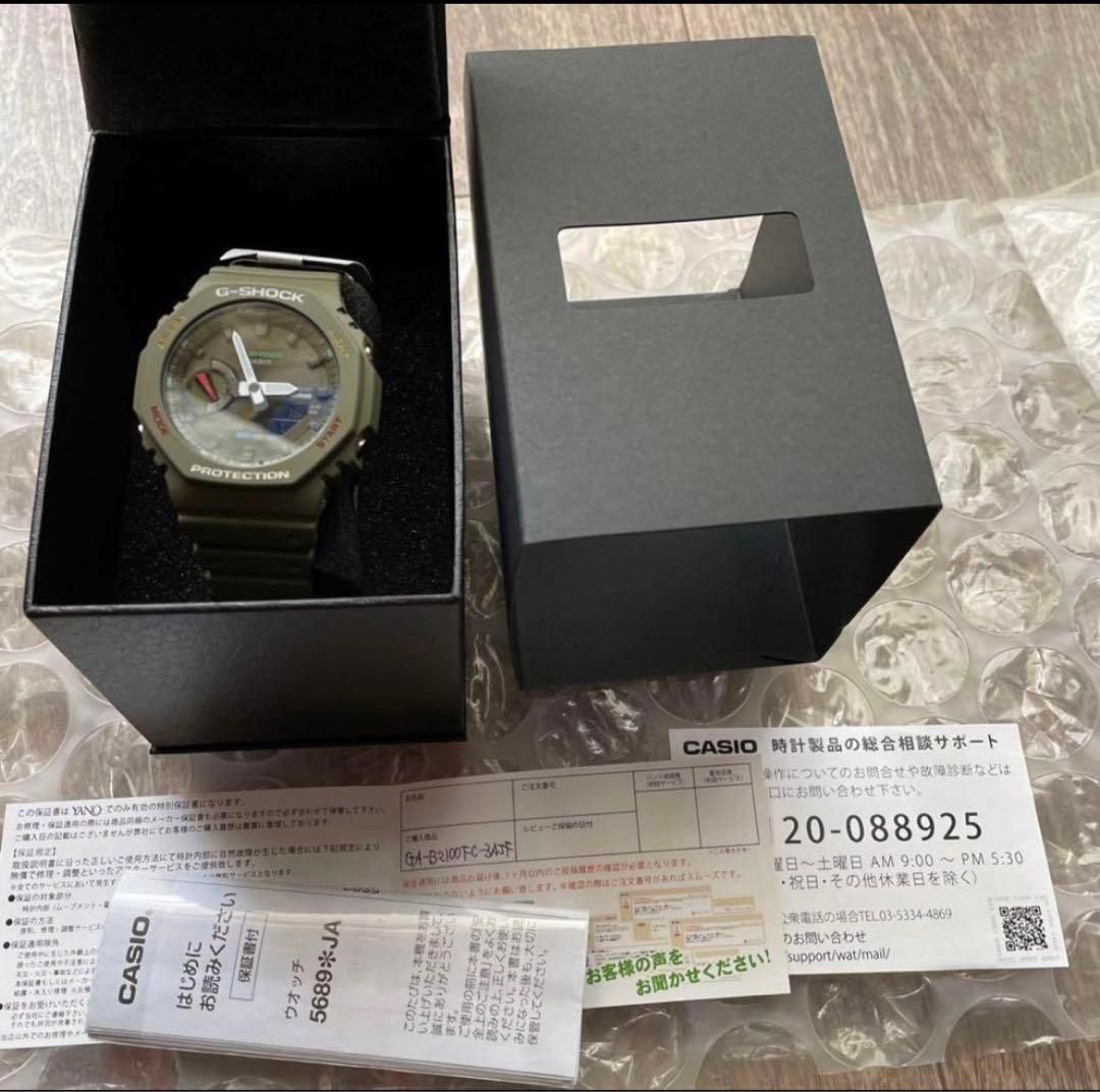 新品未使用G-SHOCK GA-B2100FC-3AJF カシオーク