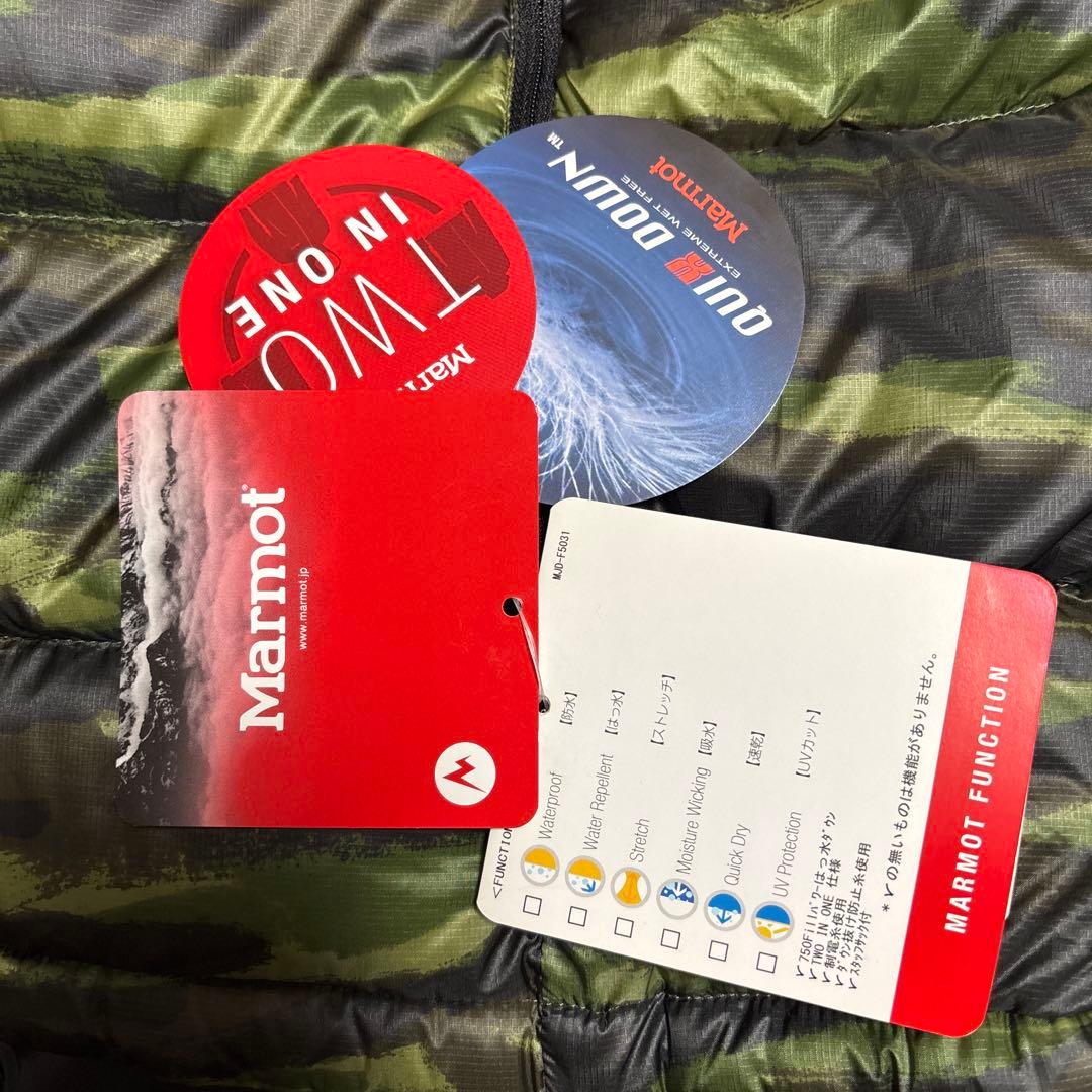 マーモットダウンベスト