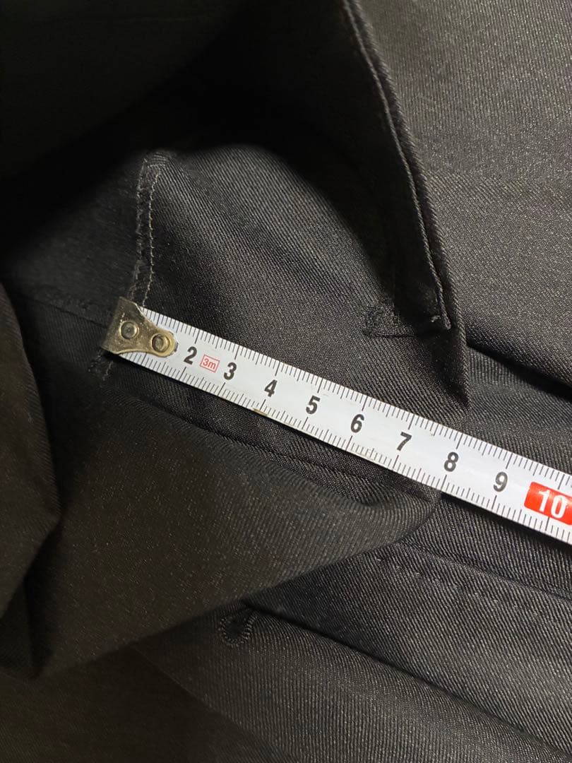 BEAMS F CANONICO ウールサージ ソリッド スーツ　46 8R