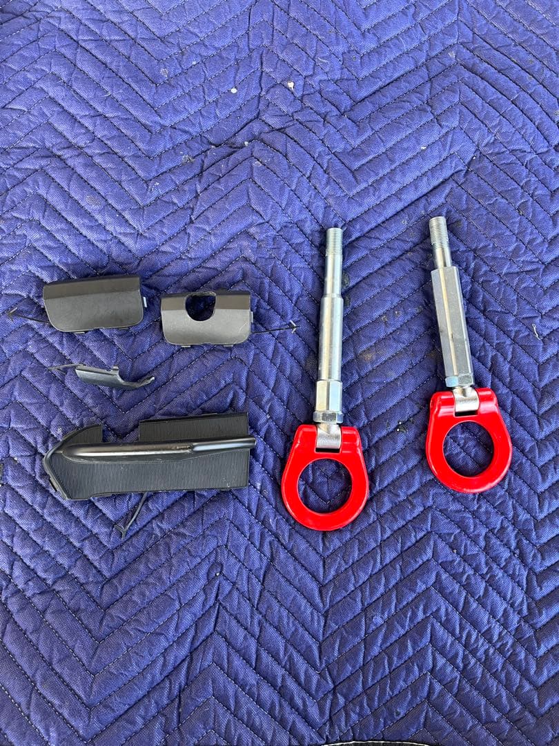 クスコ 牽引フック フロントとリア GR86 ZN8, BRZ ZC6 ZD8