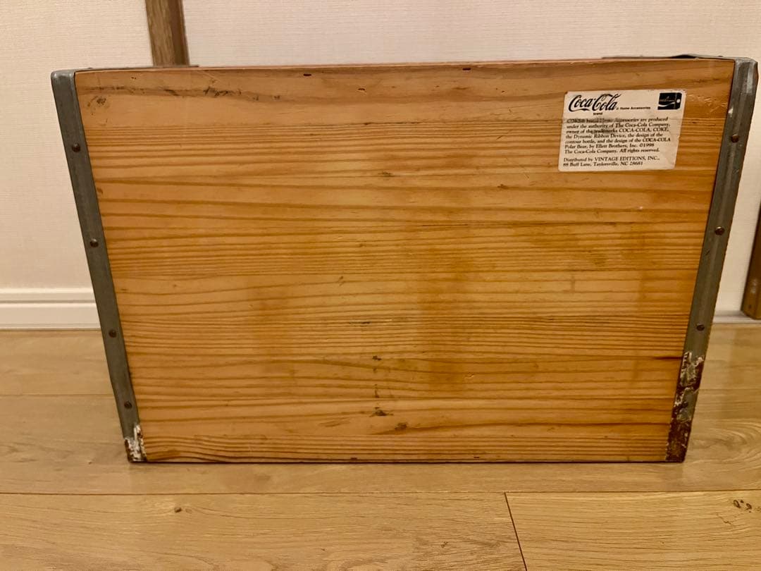 Coca-Cola コカ・コーラ ヴィンテージ 木製ボックス 木箱 アウトドア