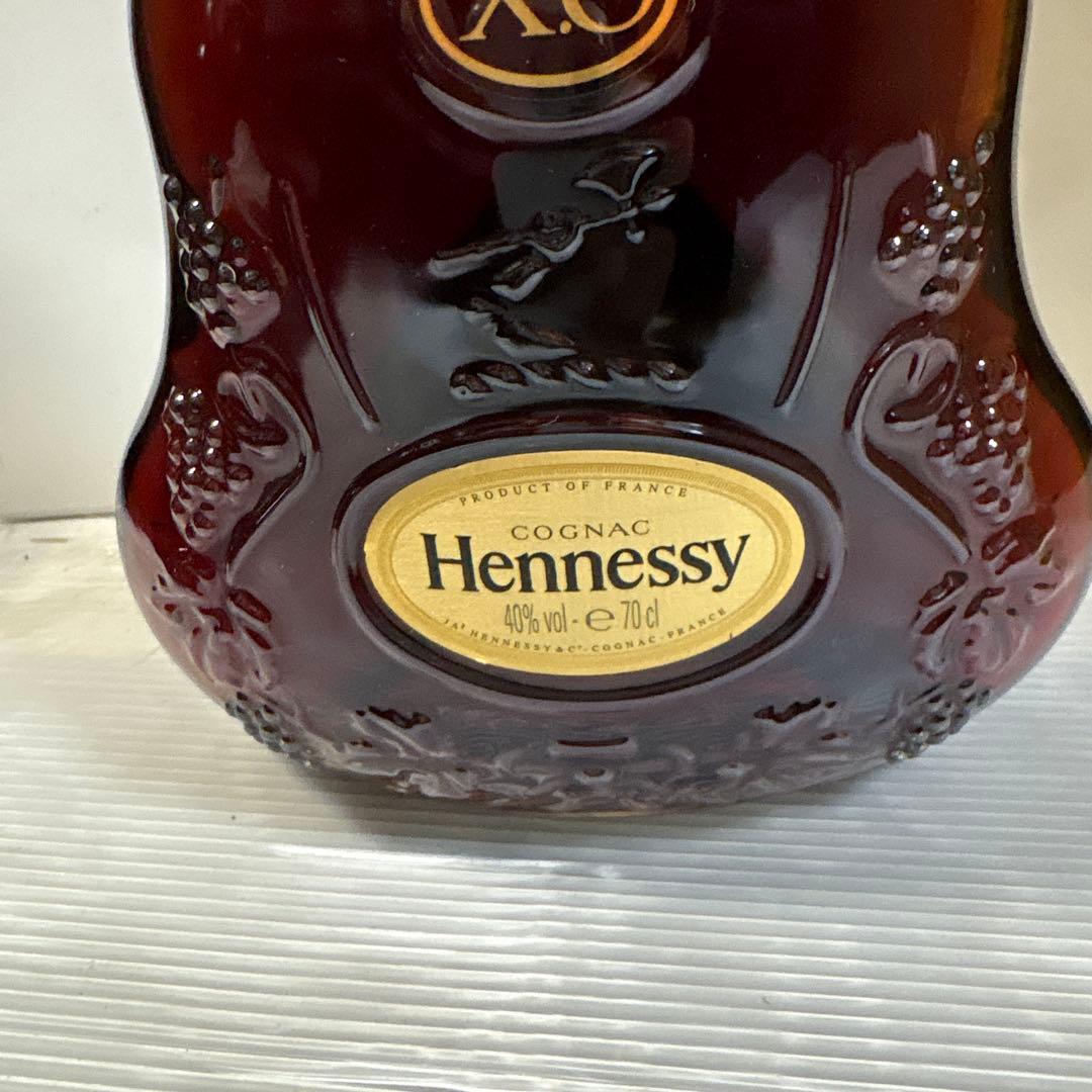 ハ*ハ様 ◇未開栓 ヘネシー Hennessy XO 金キャップ クリアボトル