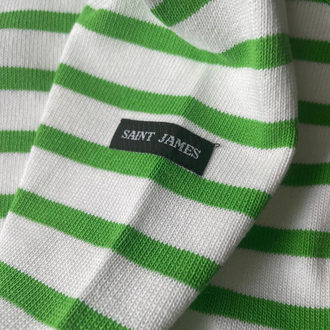SAINT JAMES OUESSANT R A T3 ホワイト/グリーン