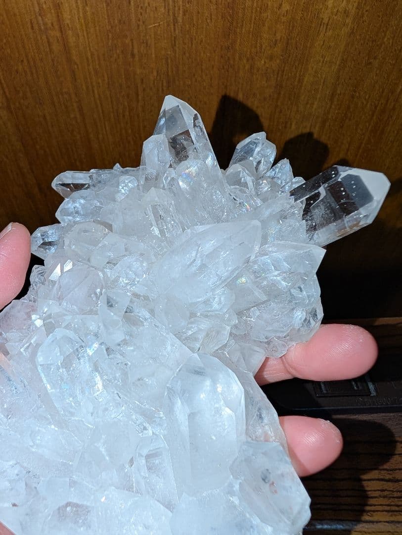 ◆超強いパワーヒマラヤ産天然水晶クラスター　24時間以内に発送