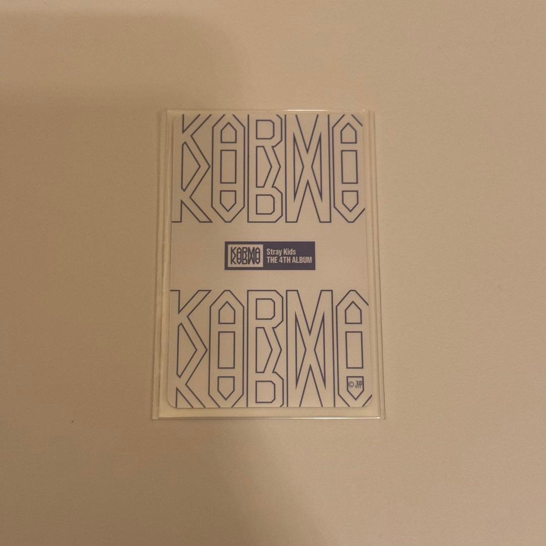 【匿名発送】straykids スキズ KARMA JYPJAPAN 特典 リノ