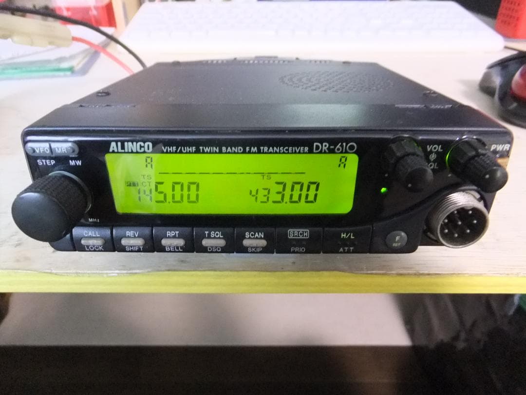 ☆アルインコ　144/430MHz帯モービル機　DR-610D　本体のみ（現状）