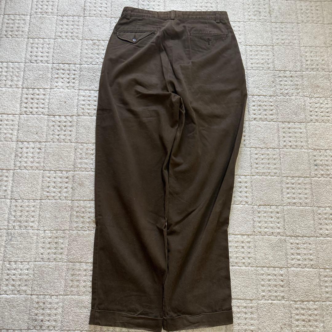 《レアカラー》90s Polo Ralph Lauren ブラウン チノパン