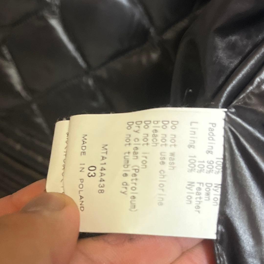 【美品】TATRAS タトラス ダイヤモンドキルティング ダウンジャケット 03