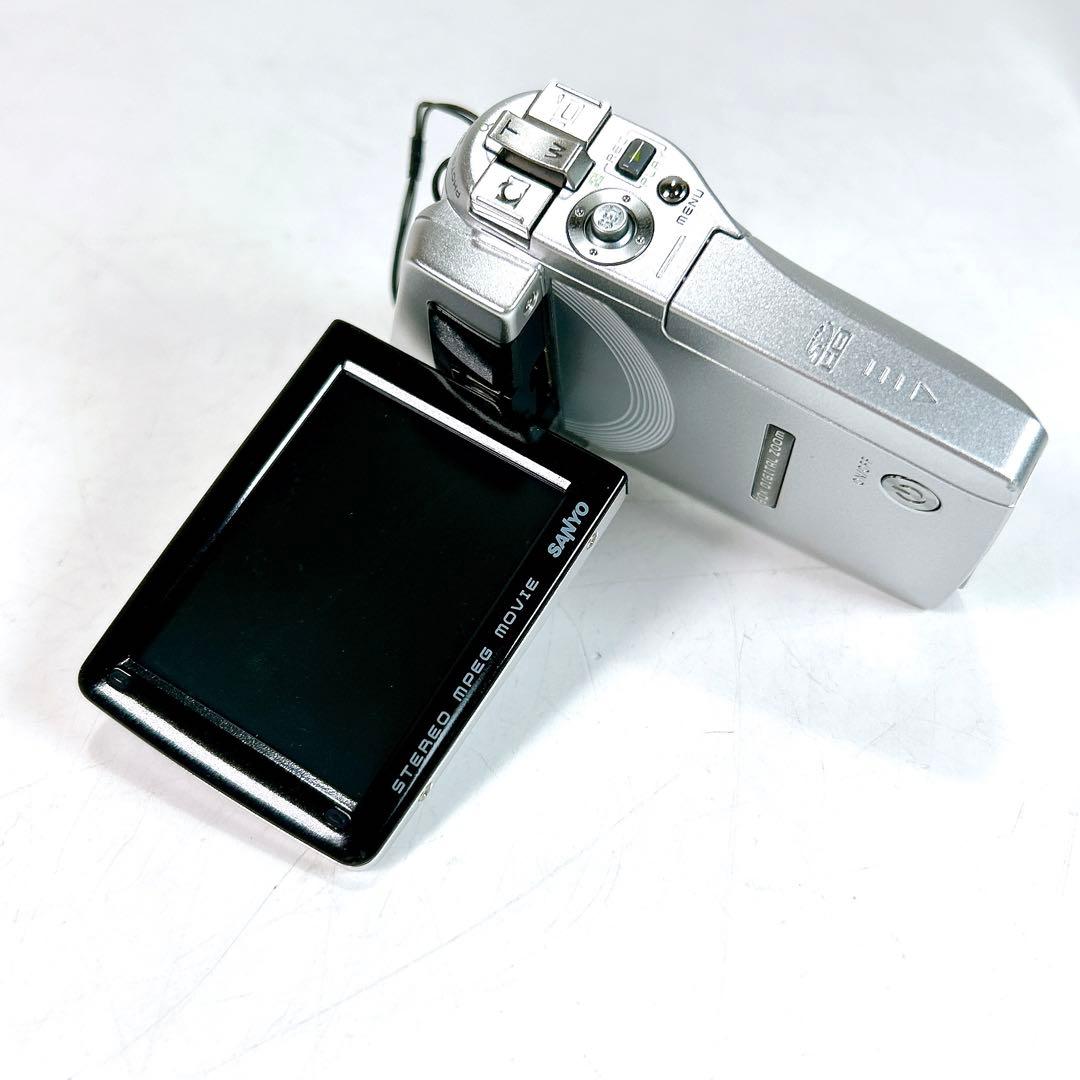【極美品】SANYO Xacti CG6 DMX-CG6(S) ビデオカメラ