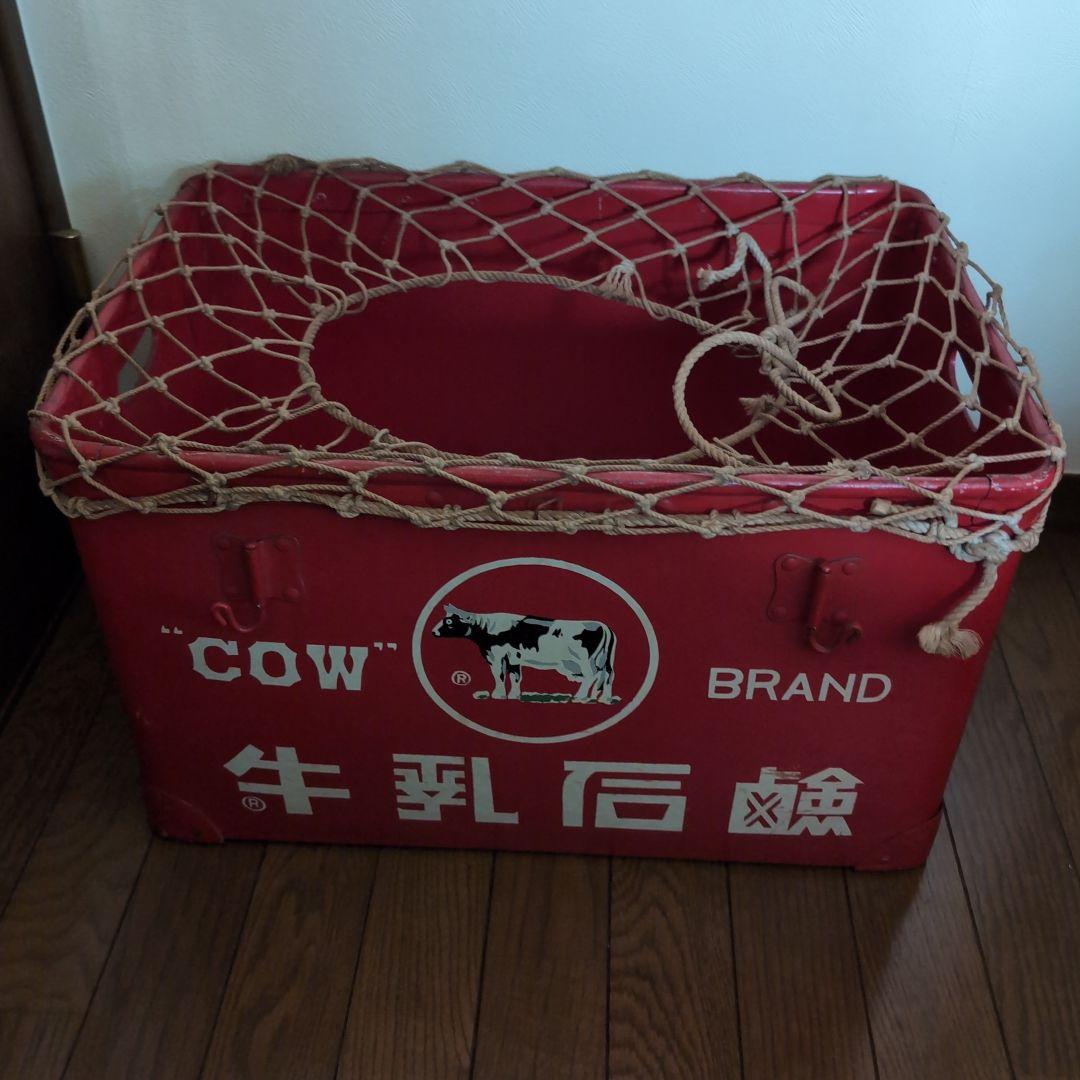 【レトロ】牛乳石鹸　ボテ箱