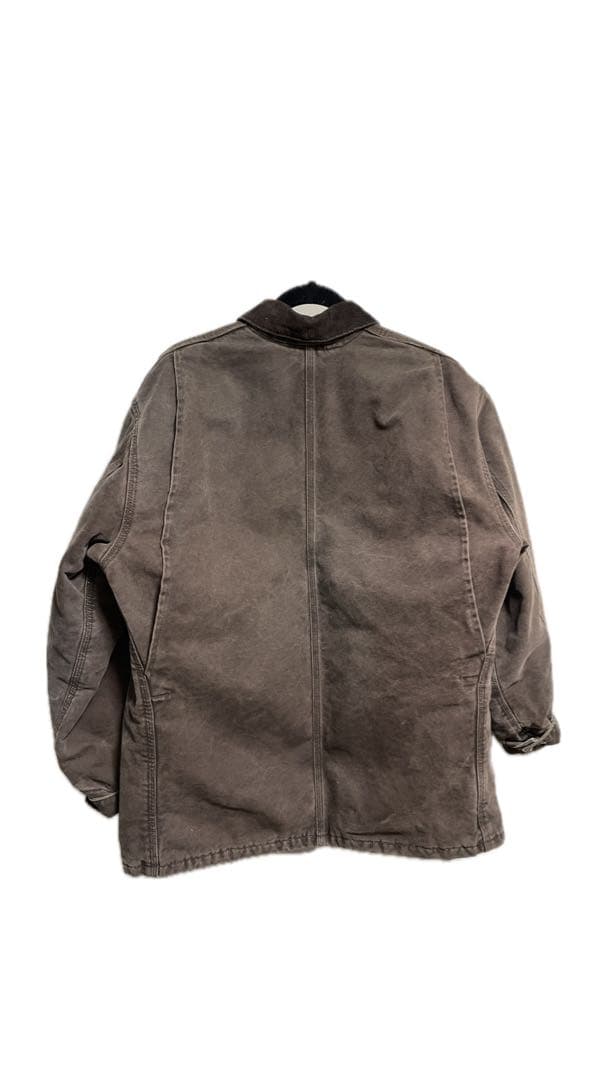 Carhartt ミシガンチョアコート　アメリカ製　usa製　企業系刺繍　ダック