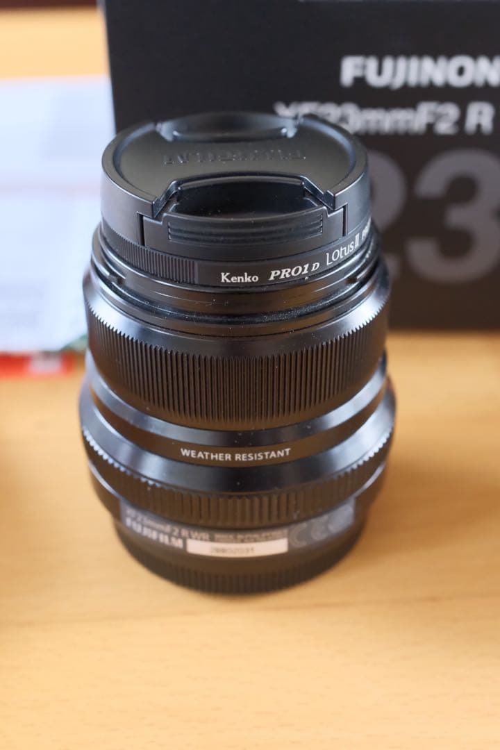 FUJIFILM XF23mmF2 R WR ナノコーティング済みフィルター付き