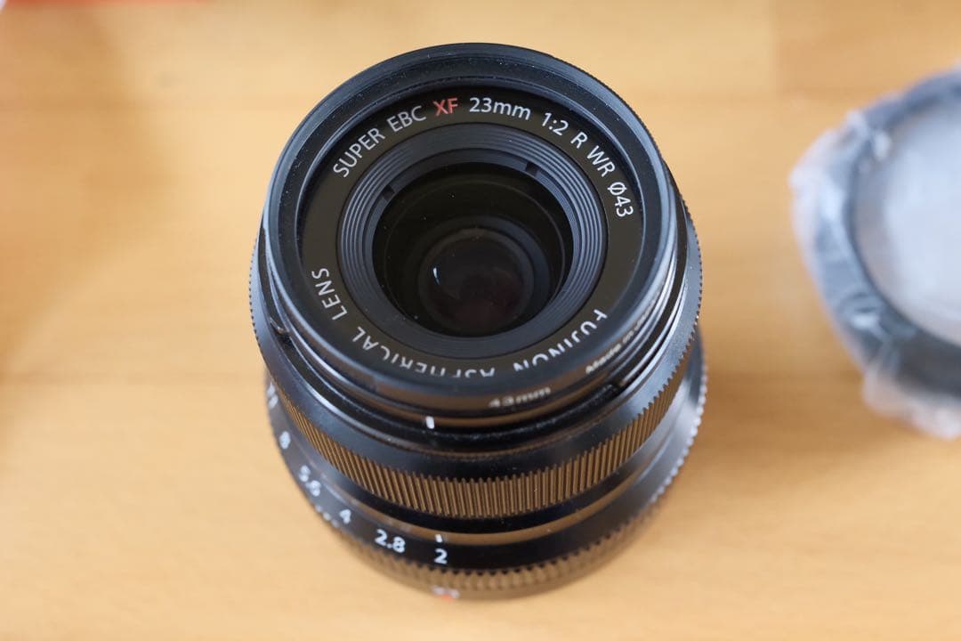 FUJIFILM XF23mmF2 R WR ナノコーティング済みフィルター付き