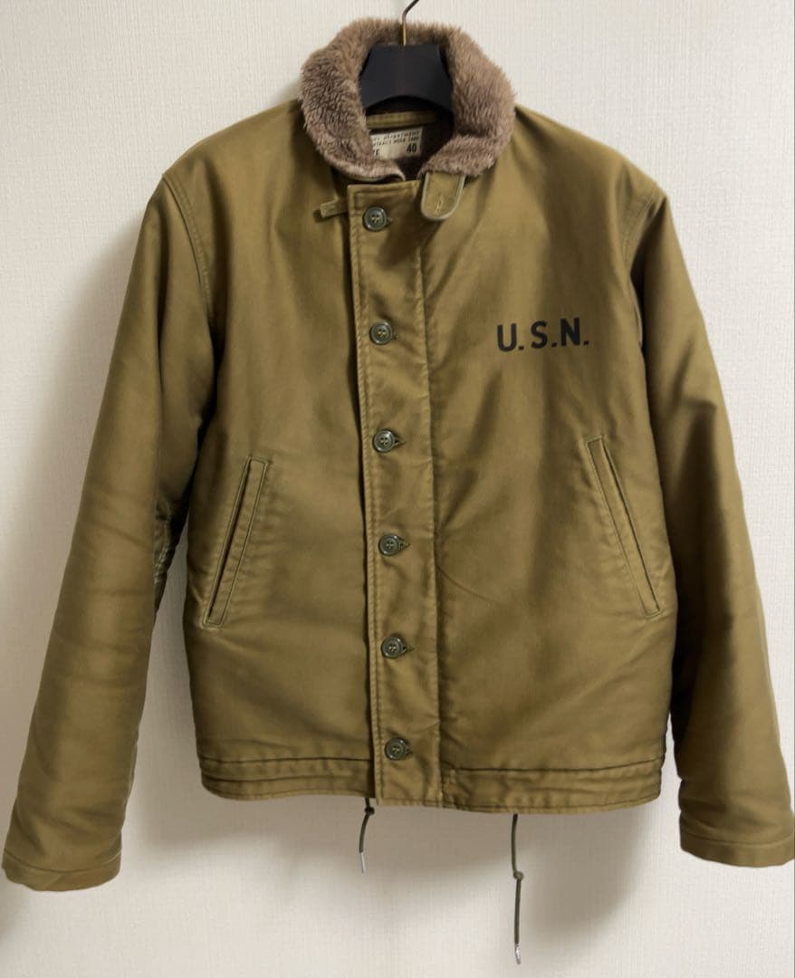 REAL McCOY'S リアルマッコイズ N-1 カーキ 旧マッコイズ製