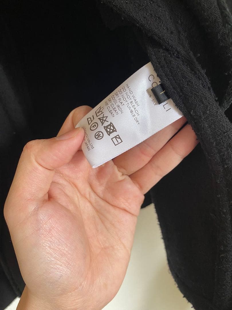 COMOLI コモリ シルクネップビエラジャケット　size1