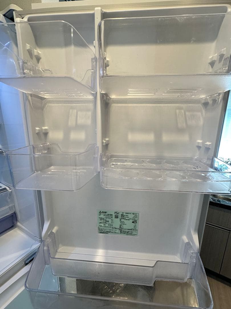 【送料込み】三菱電機 冷蔵庫MR-B46A 大容量455L 右開き2017年製