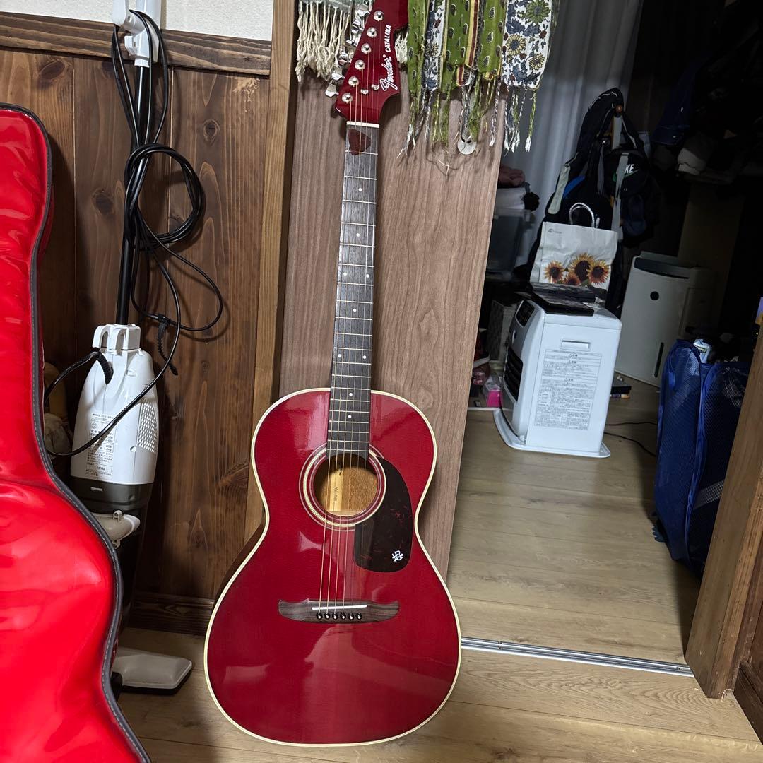 Fender Catalina アコースティックギター レッド