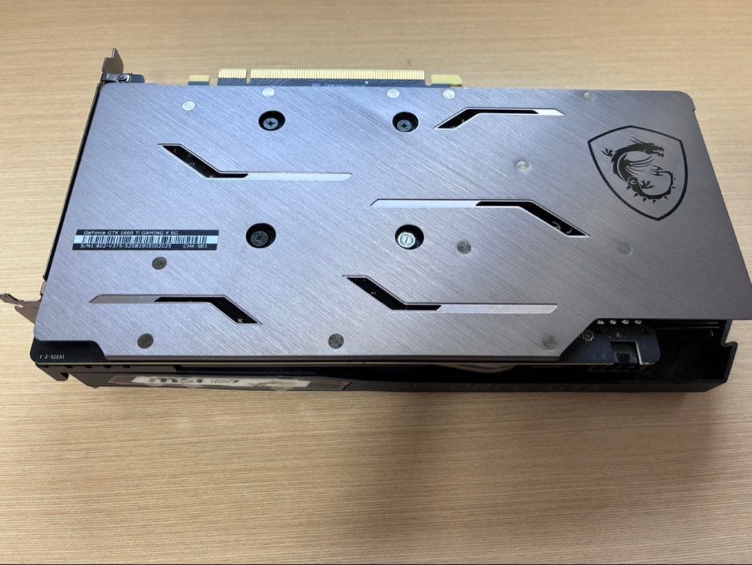 グラフィックボード・グラボ・ビデオカード MSI GeForce GTX 1660 Ti GAMING X6G