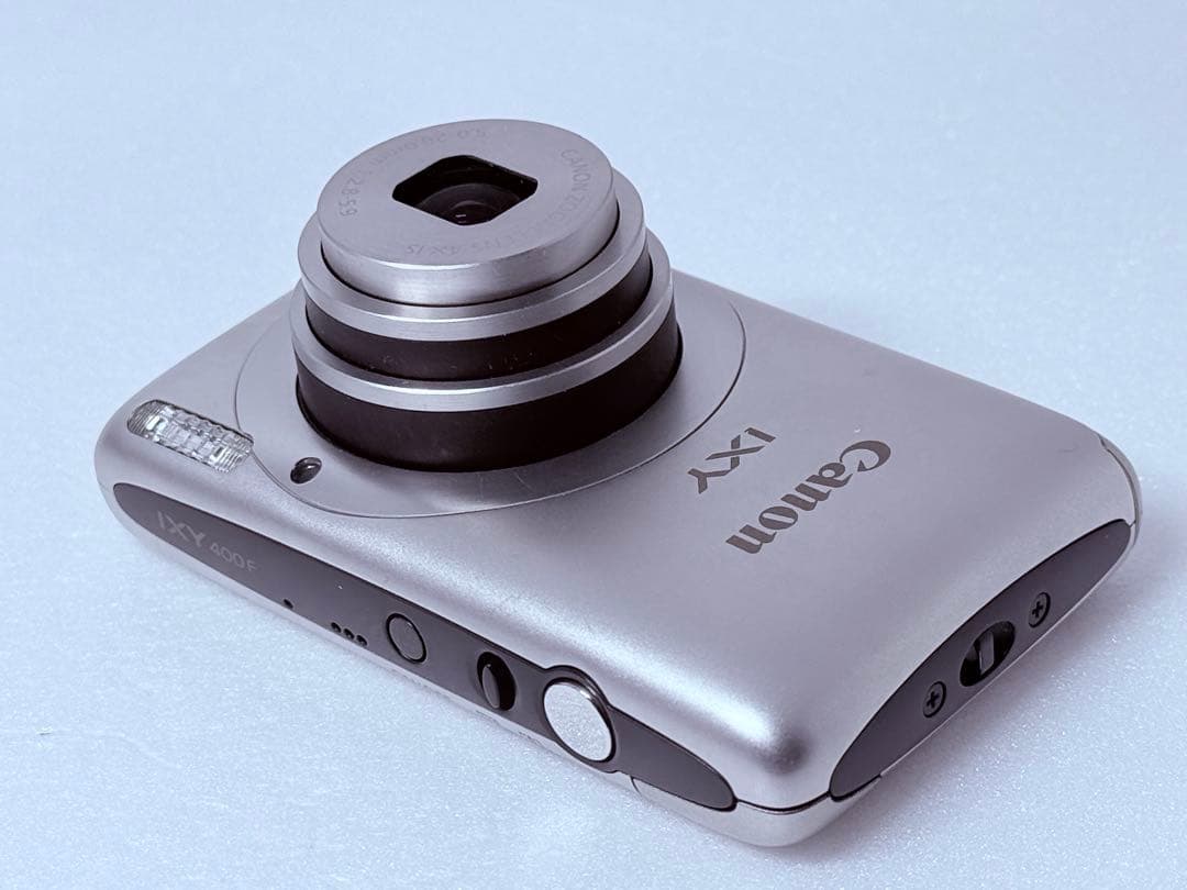 Canon IXY 400F シルバー 動作確認済 薄型 軽量 コンデジ レトロ