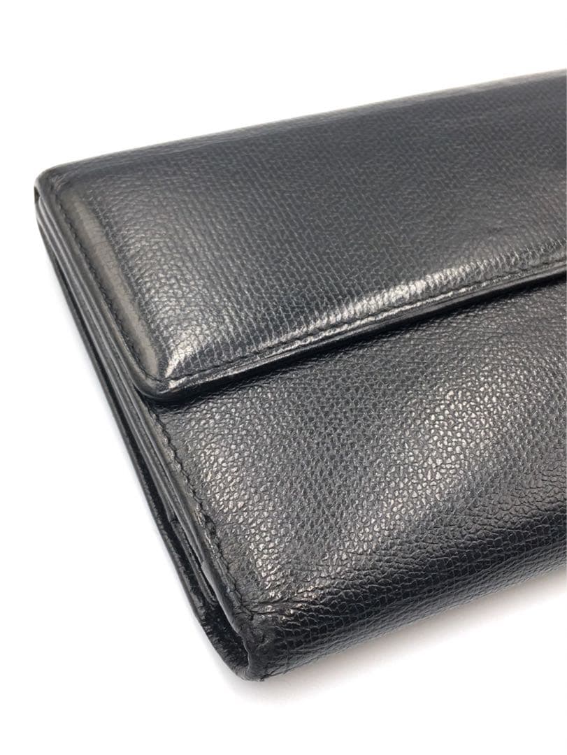 シャネル　ココボタン　長財布