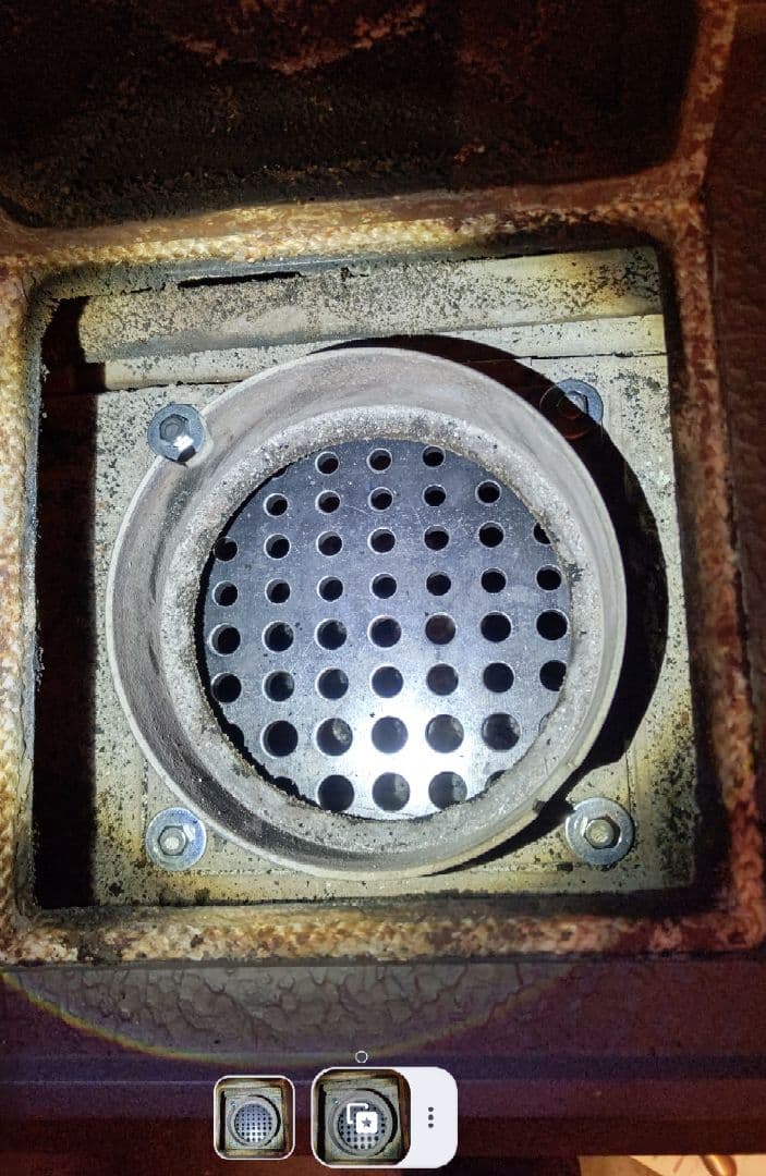 ダッチウエスト　薪ストーブ用　バーツ　触媒下バッフル　廃盤部品