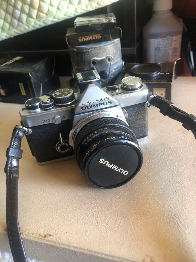 オリンパスOM-2 Olympus レトロ　フィルムカメラ