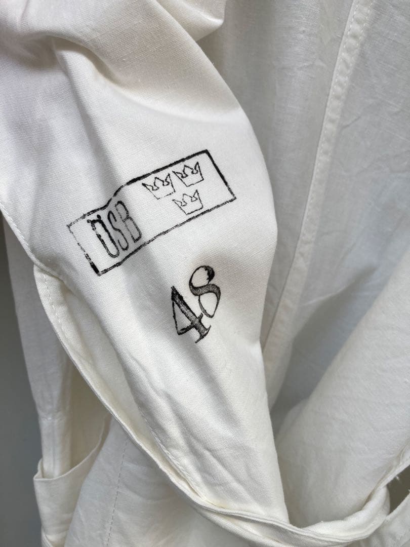 Vintageスウェーデン軍NOSタイロッケンコートコモリcomoliユーロ