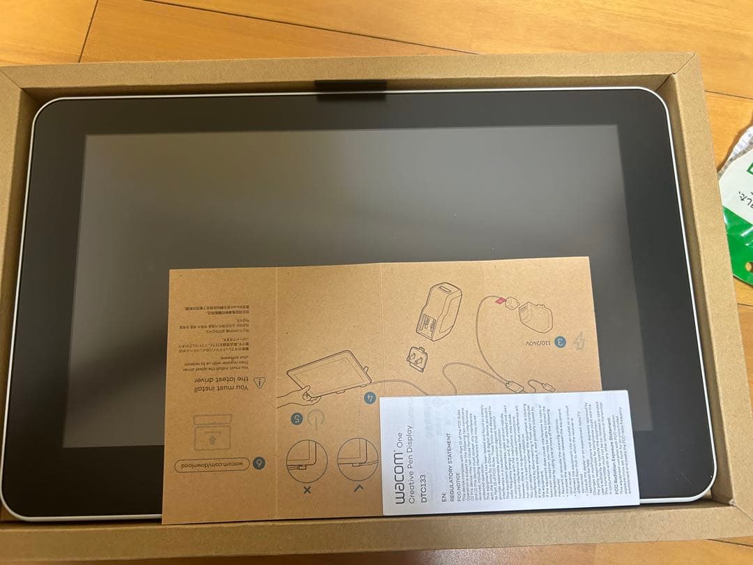 Wacom One クリエイティブペンディスプレイ 本体