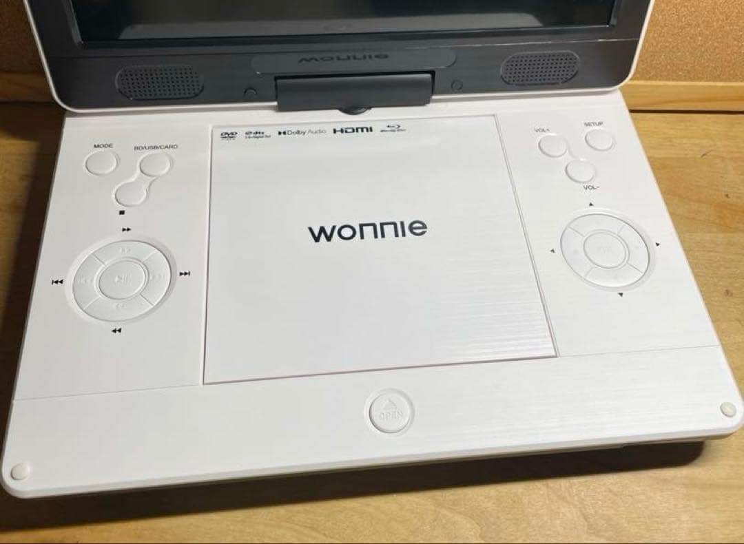 wonnie 新品 ポータブルDVD・BD・Blu-ray・ブルーレイプレーヤー
