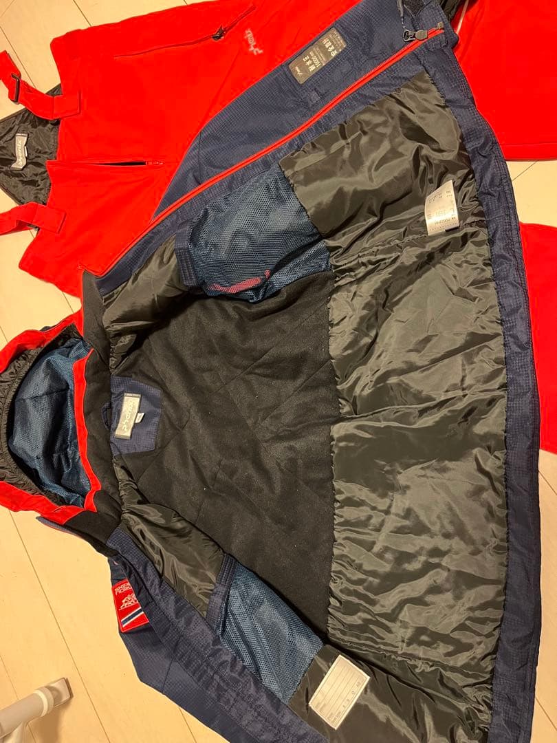 Phenix スキーウェア 160サイズ ネイビー/レッド