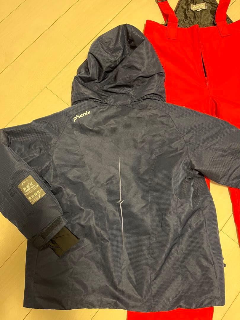 Phenix スキーウェア 160サイズ ネイビー/レッド