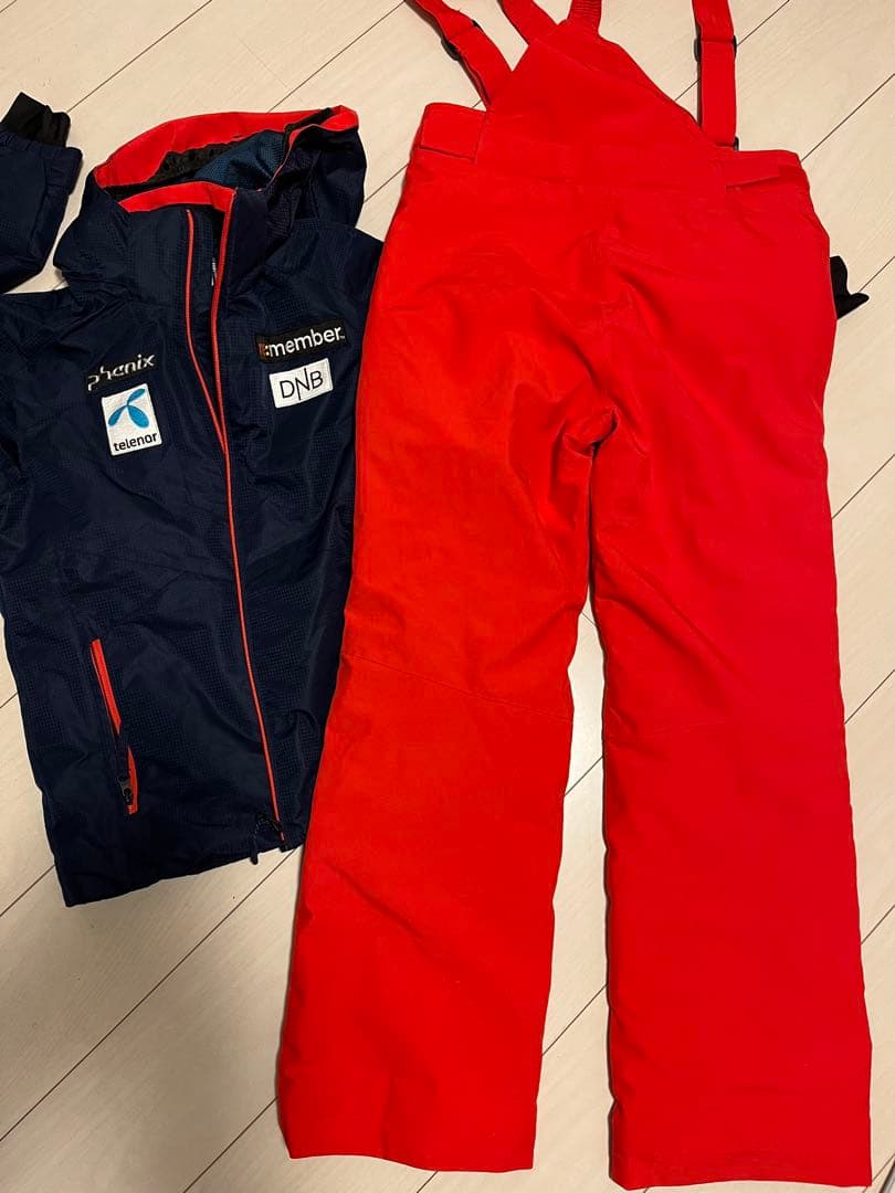Phenix スキーウェア 160サイズ ネイビー/レッド