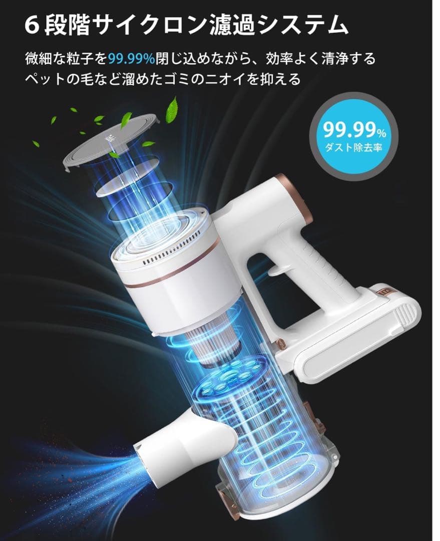 コードレス掃除機 【新品、未開封品】