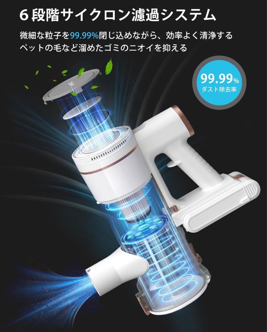 コードレス掃除機 【新品、未開封品】