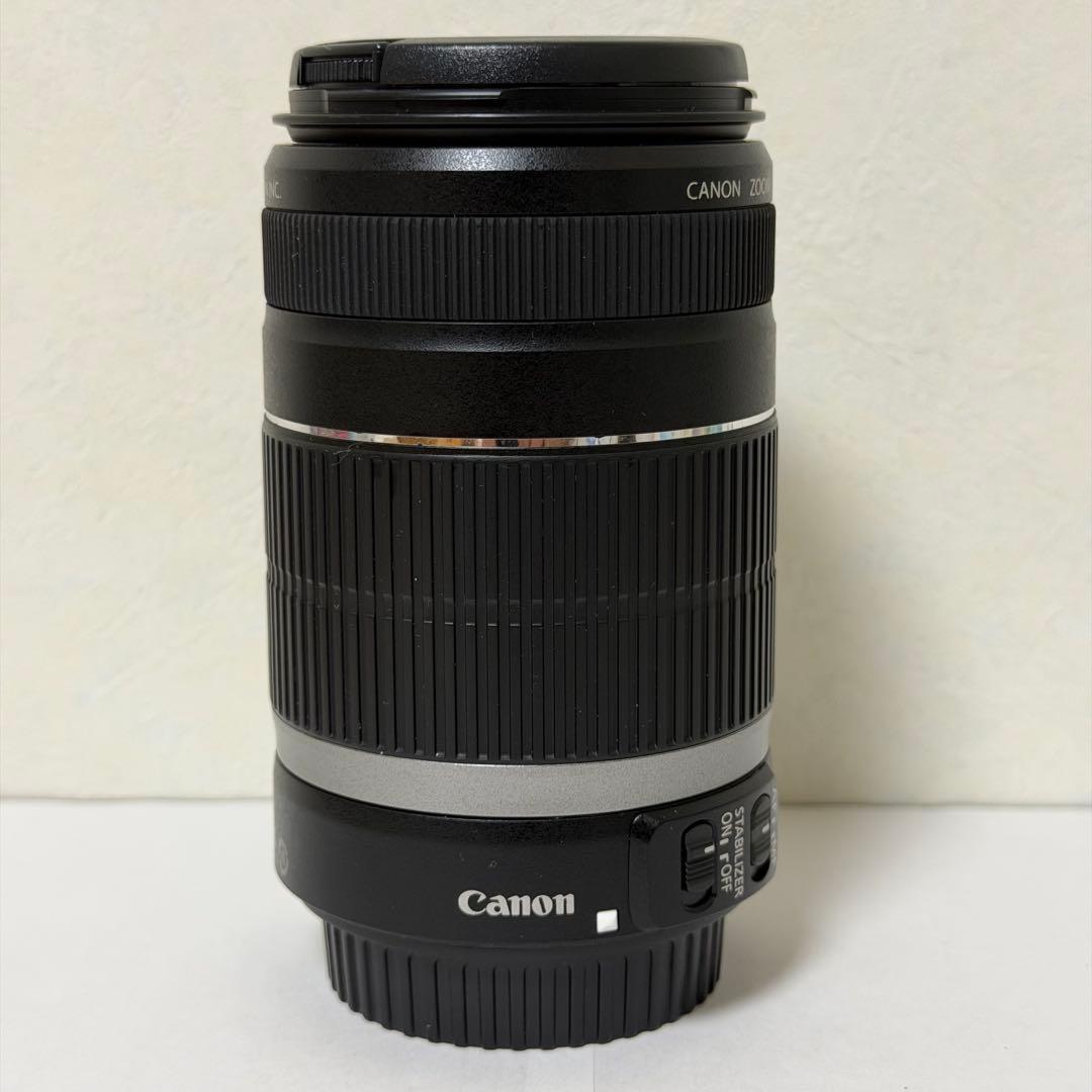 美品Canon EF-S 55-250mm f/4-5.6 ズームレンズ