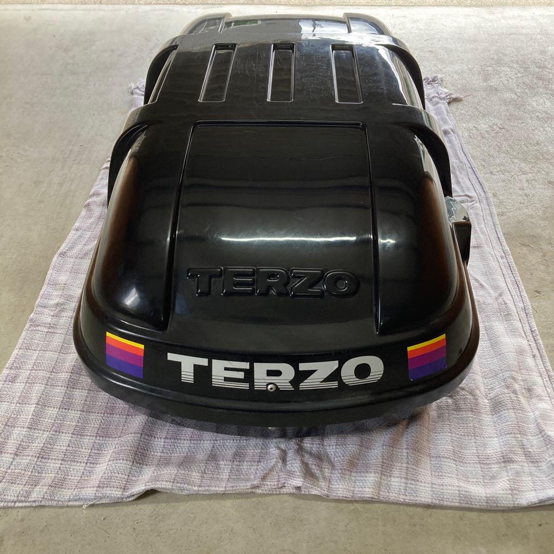 TERZO ブラック ルーフボックス