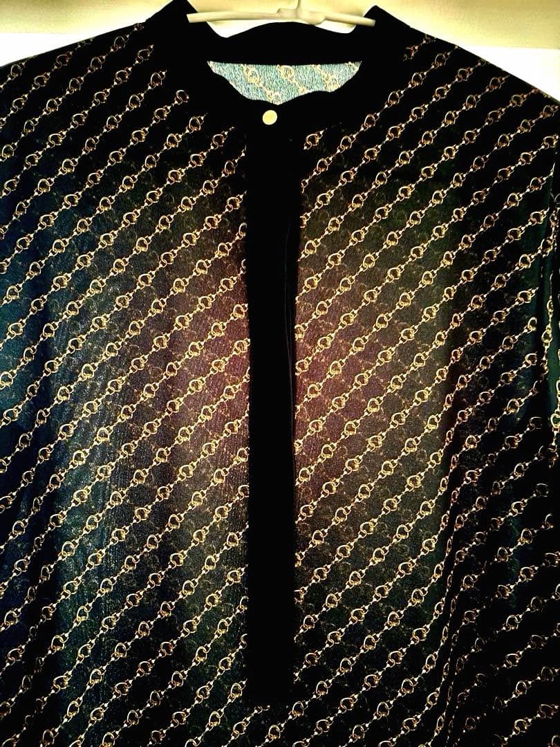 【23区】Ratti チェーンモチーフ ワンピース　サイズ38