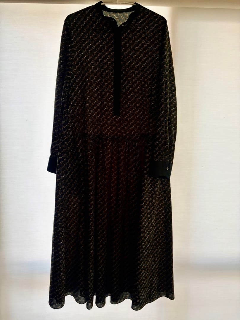 【23区】Ratti チェーンモチーフ ワンピース　サイズ38