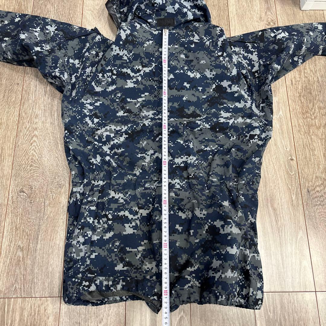 Us navy Ecwcs 米軍実物 デジカモ ゴアテックスパーカー small